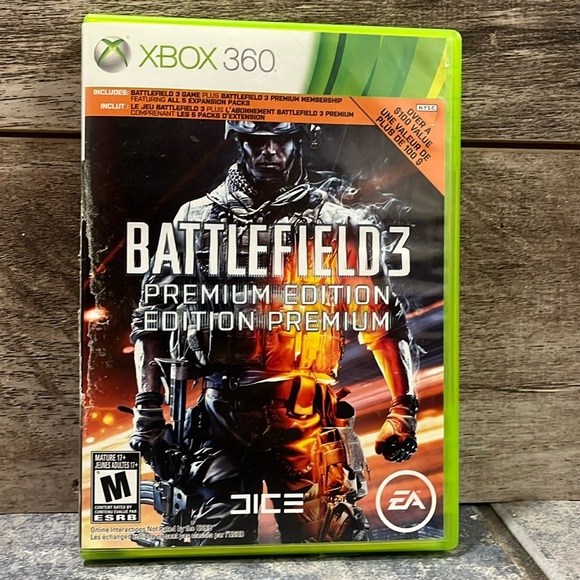 5 for $60 - Battlefield 3 Premium Edition for Xbox 360 - Picture 1 of 6